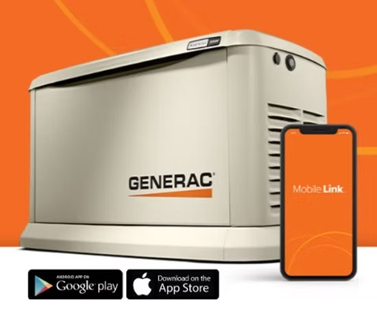 Generac mobile link monitoring