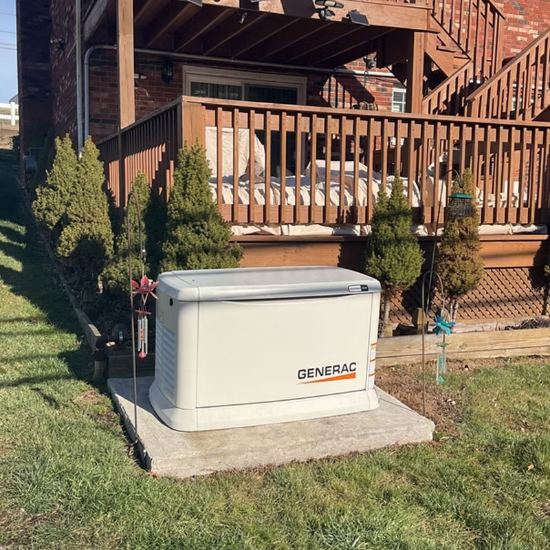 residential generator installation